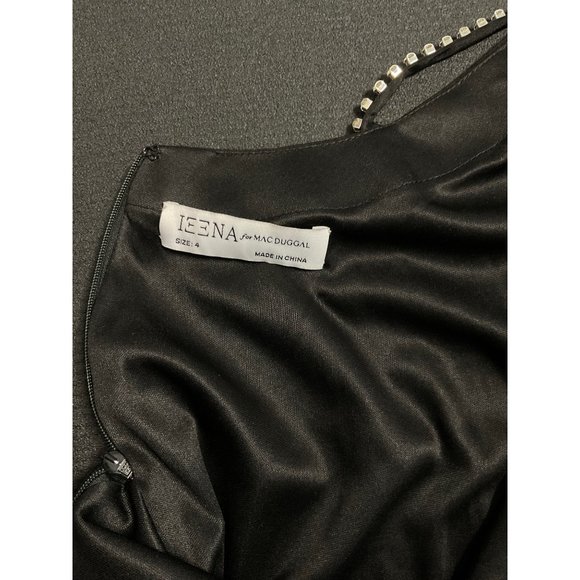 Ieena for Macduggal beaded hem halter gown sz 4 - Picture 10 of 10